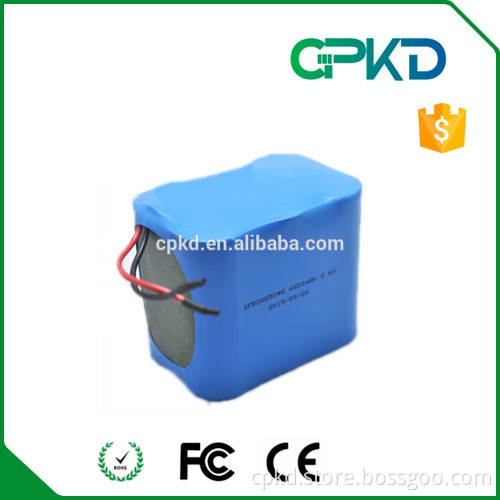 RC toys custom design battery pack 9.6V 6600mah li ion battery